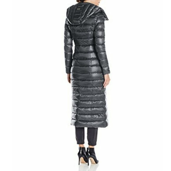 Soia and Kyo Full Length Long Maxi Down Fill Puffer Jacket - Picture 5 of 16